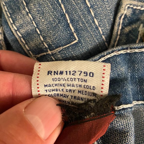 True Religion Billy Crop Jean - Size 26 - Picture 6 of 10